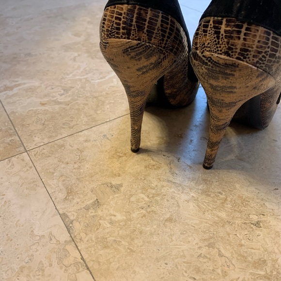 Christian Dior Animal print leather and Suede - Picture 4 of 4